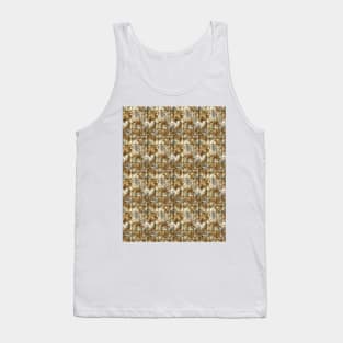 Tiger Skin on plaid Tank Top